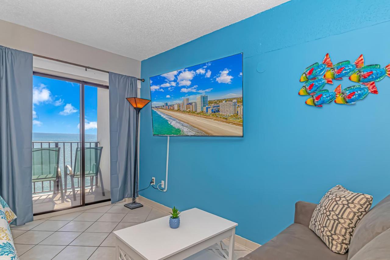Ocean Front Studio With Panoramic Views! Palace Resort 1001 Myrtle Beach Dış mekan fotoğraf
