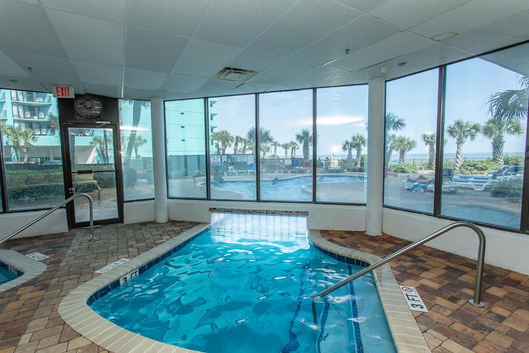 Ocean Front Studio With Panoramic Views! Palace Resort 1001 Myrtle Beach Oda fotoğraf