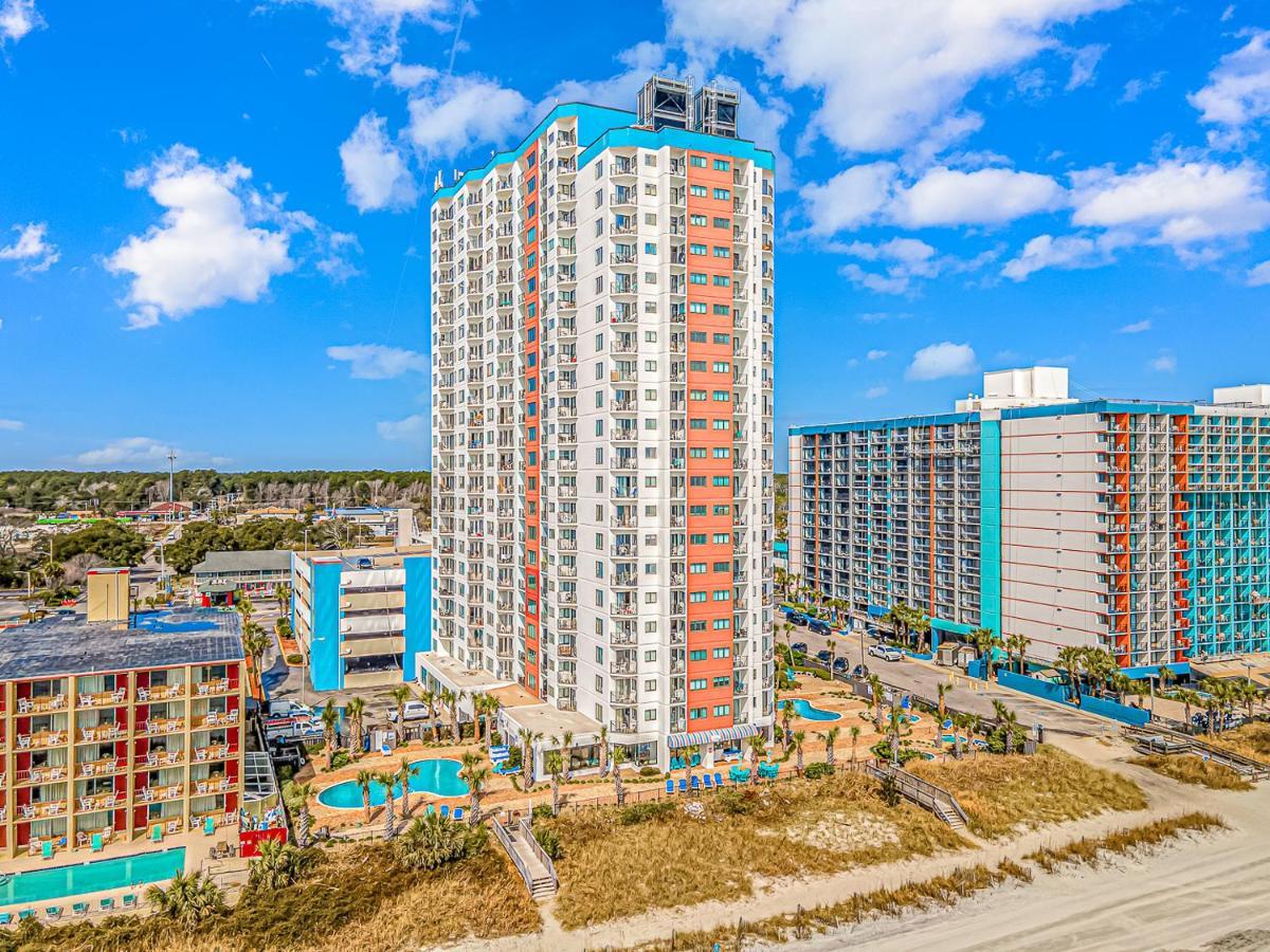 Ocean Front Studio With Panoramic Views! Palace Resort 1001 Myrtle Beach Dış mekan fotoğraf