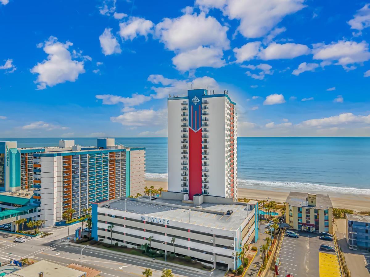 Ocean Front Studio With Panoramic Views! Palace Resort 1001 Myrtle Beach Dış mekan fotoğraf