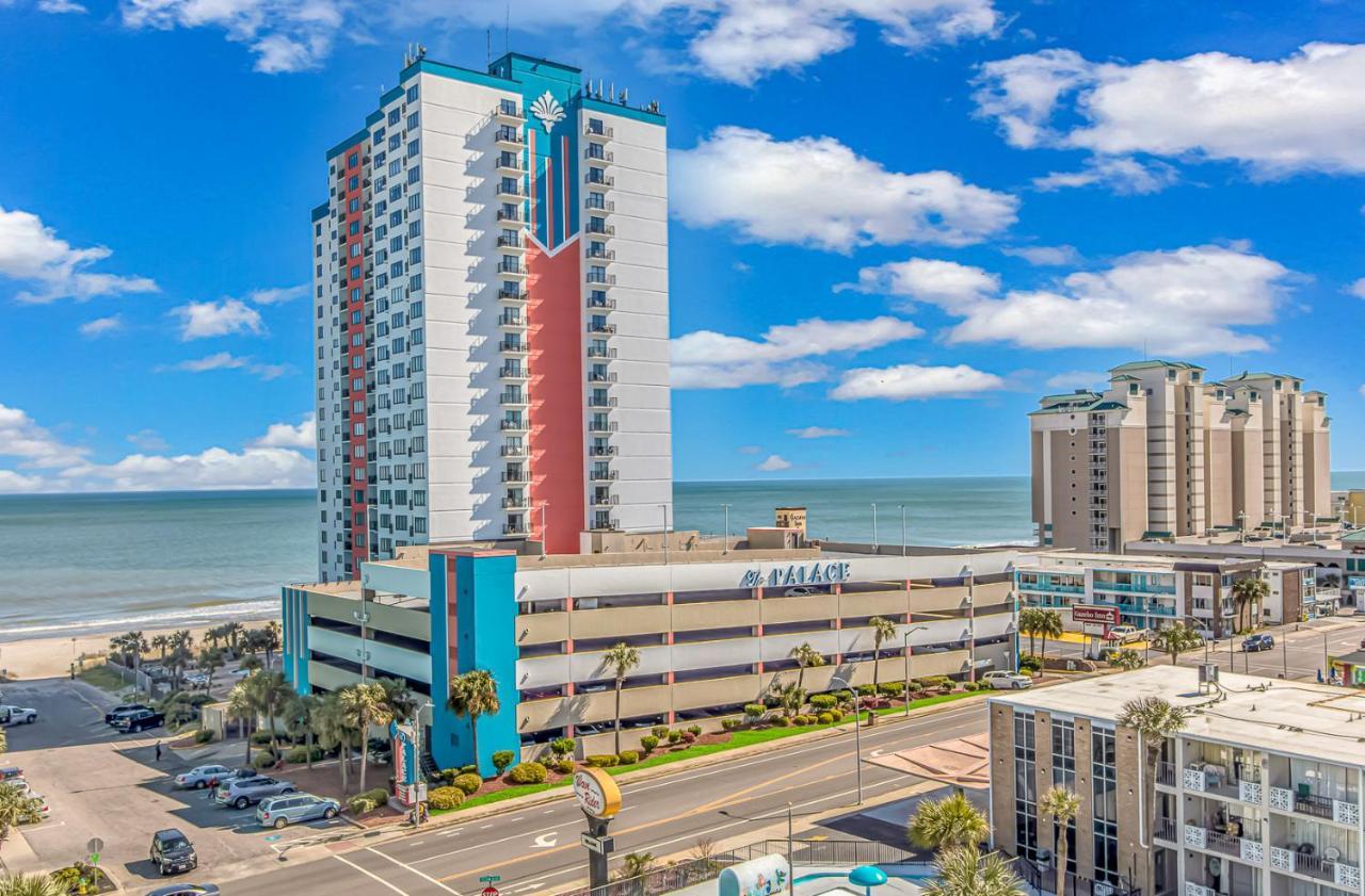 Ocean Front Studio With Panoramic Views! Palace Resort 1001 Myrtle Beach Dış mekan fotoğraf